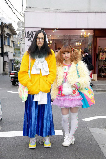 雷你没商量 日本街头奇装异服图鉴