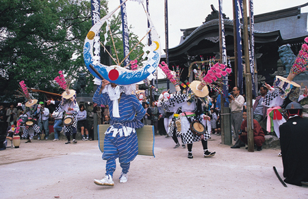 海童神社奉纳浮立