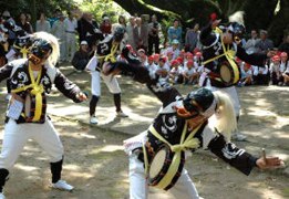 海童神社奉纳浮立