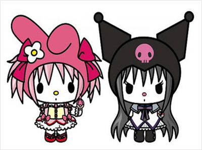 《魔法少女小圆》联动美乐蒂 推出萌周边