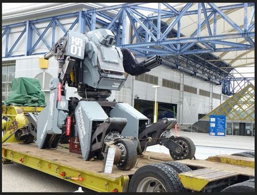 日本研发4米巨型机器人震撼全球　高达时代到来？