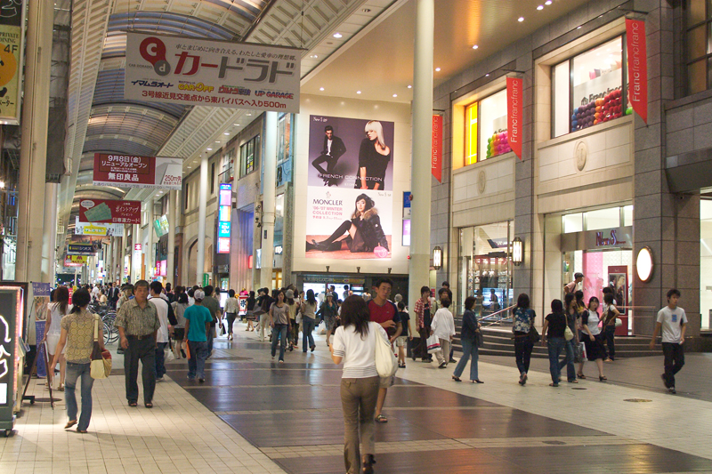 上通・下通・Sunroad新市街