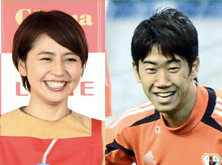 香川真司示爱长泽雅美 暗恋已久欲约聚餐