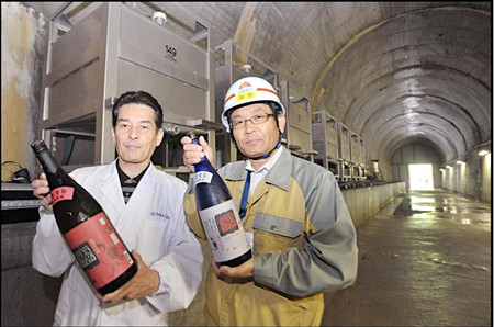 隧道闲置巧利用 酿出可口日本酒