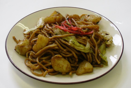 土豆炒面