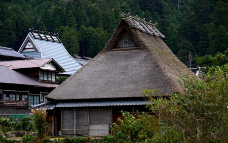 美山町的日本田园风光