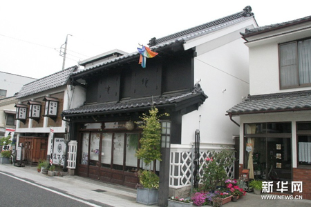 城下町的日本特色古建筑