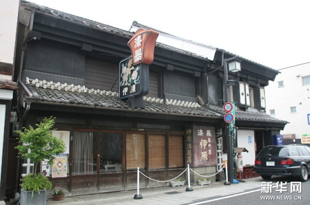 城下町的日本特色古建筑