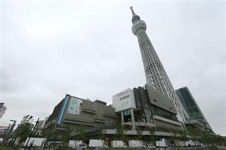 东京晴空塔开业一月 客流量达581万