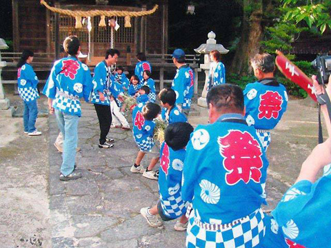 因幡菖蒲拔河节