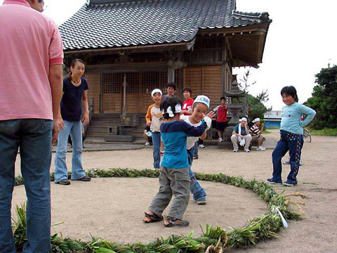 因幡菖蒲拔河节