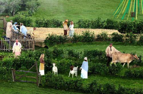 伦敦奥运会开幕 日本代表团第95位入场