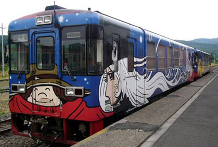 充满童趣的日本小火车