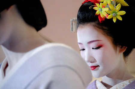 窥视神秘的日本京都艺妓