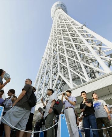 东京晴空塔第一展望台当天门票11日起正式发售