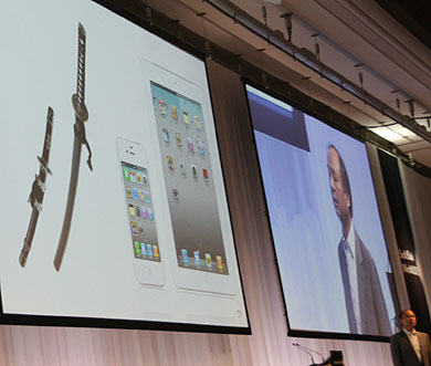 日本软银社长称iPhone和iPad是现代武士必备品