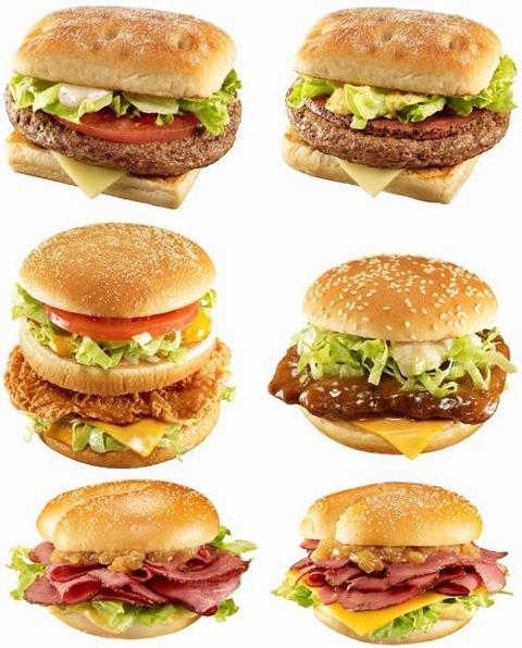 世界各国风味麦当劳汉堡近期登陆日本