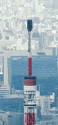 东京铁塔为加强抗震力改建 高度首次降到315米
