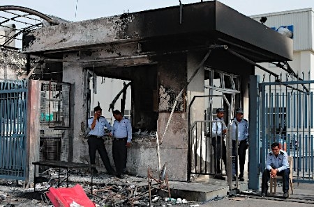 铃木汽车印度工厂暴乱 员工聚众反抗致一死百伤