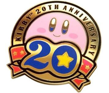 任天堂俱乐部推出《星之卡比》20周年限量徽章