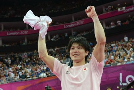 日本第2金！内村航平加冕男子体操全能冠军