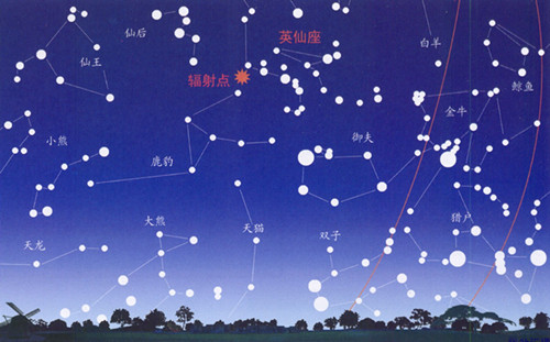 12日晚英仙座流星雨大爆发 中日都可观测