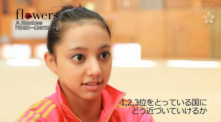 回味伦敦 艺术体操赛场上的日韩美少女