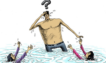 老婆和妈妈一起落水先救谁？ 日本网民有话说