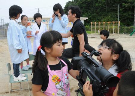 福岛县磐城市66名小学生参与微电影拍摄