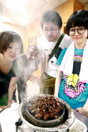 日本食用昆虫人气攀升