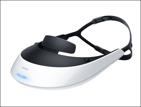 索尼发布新款头戴式3D显示器HMZ-T2