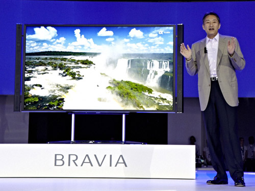 索尼将在全球发售4K级84英寸液晶电视
