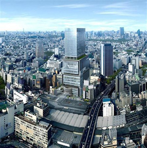东急与东京地铁等将在涉谷车站周边新建大厦