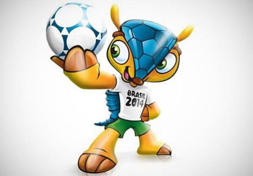 巴西世界杯吉祥物亮相 韩日世界杯吉祥物挨批