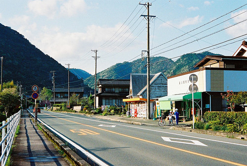 日本街头的风景