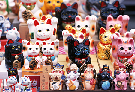 日本“招财猫”的故事