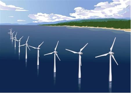 东芝等6家公司将共同参与海上风力发电业务