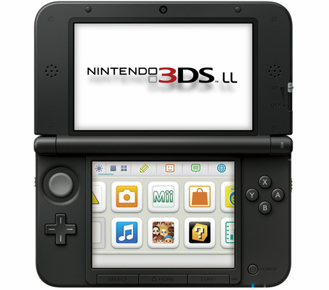 任天堂10月推出3DS LL主机第五款颜色款式
