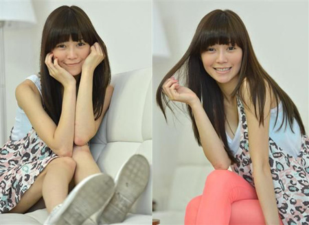 金城武侄女曾馨嬅出道日本太可爱引关注