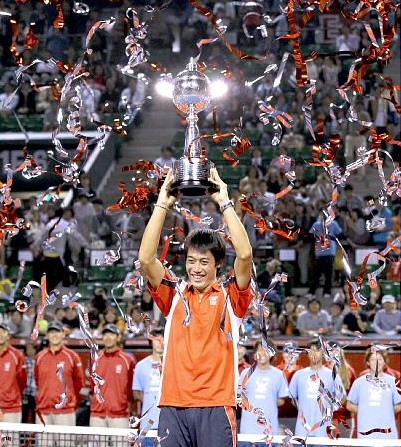 日本网球公开赛：锦织圭获男单冠军