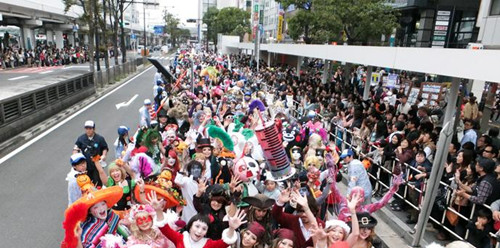 川崎举办日本最大型的万圣节活动