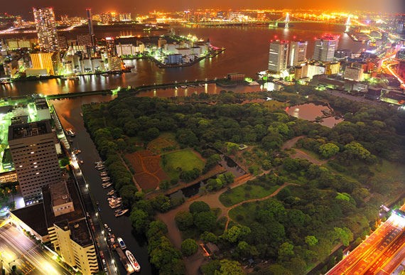 璀璨的东京不夜城