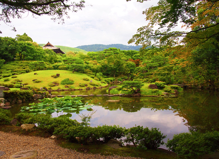 日本园林艺术奈良依水园
