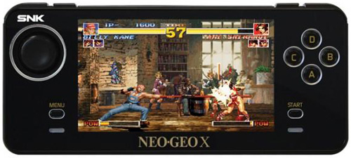 NeoGeo街机游戏掌机NEOGEO X12月发售