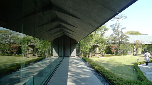 感受东京青山根津美术馆的建筑之美