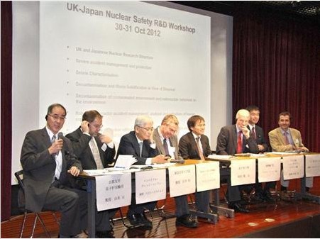 日英核电专家讨论核能安全性问题
