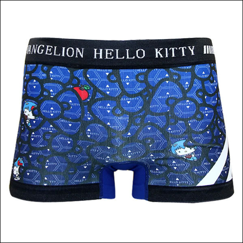 日本限量发售EVA×凯蒂猫联合男士内裤