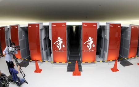 日本超级计算机京被美国反超排名沦落第三
