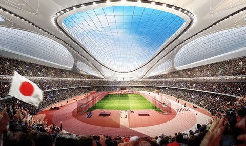 日本新国立竞技场建设方案敲定 目标奥运会
