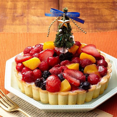 日本圣诞节蛋糕甜蜜出炉